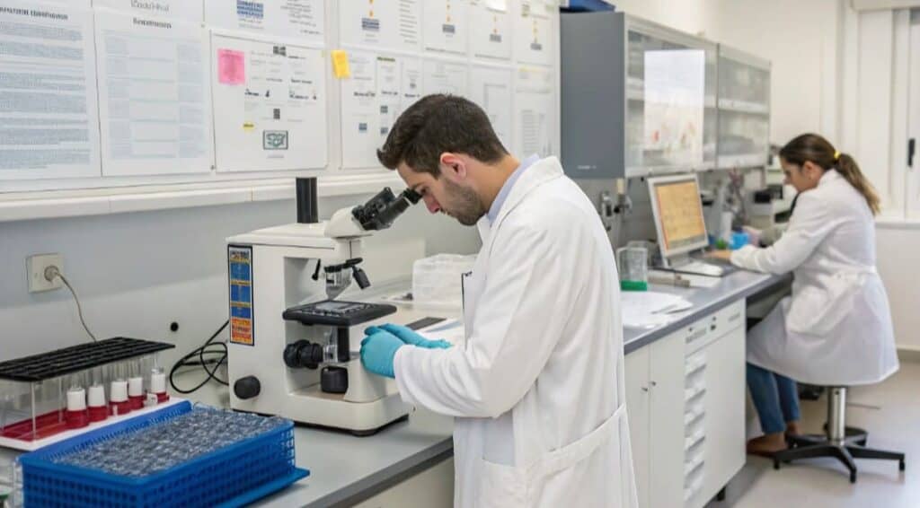 Techniques de laboratoire pour le HMPV